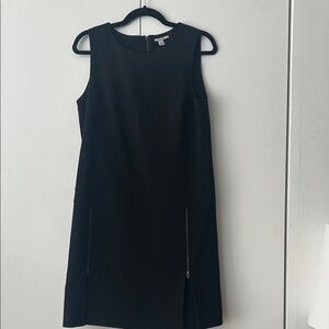 Halogen Black Sleeveless Mini Dress